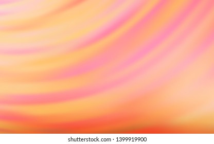 Light Red vector background with wry lines. Colorful illustration in abstract style with gradient. Abstract design for your web site.