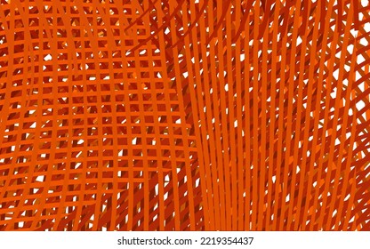 Light Red vector background with wry lines. Creative illustration in halftone style with gradient. Abstract design for your web site.