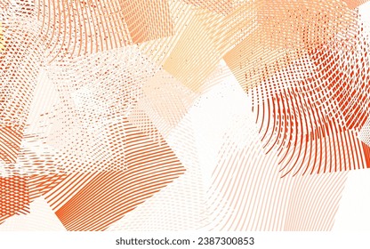 Light Red vector background with wry lines. Colorful illustration in abstract style with gradient. A sample for your ideas.