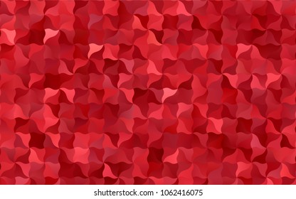 Light Red vector bandy background. blurred geometric sample with gradient.  A completely new template for your business design.