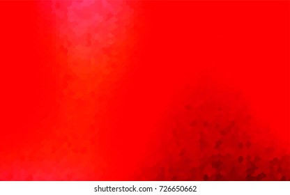 Light Red vector banner with circles, spheres. Abstract spots. Background of Art bubbles in halftone style with colored gradient.