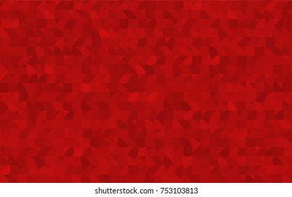 Light Red vector banner with circles, spheres. Abstract spots. Background of Art bubbles in halftone style with colored gradient.