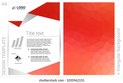 Light Red vector  banner for websites. Booklet with textbox on colorful abstract background. Pattern for ads, leaflets, labels of your business.