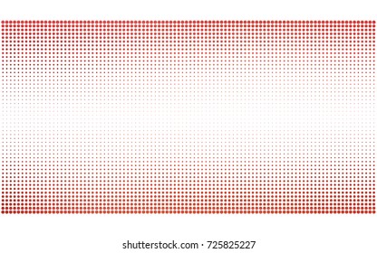 Light Red vector banners set of circles, spheres. Abstract spots. Art Background of bubbles in halftone style with colored gradient.