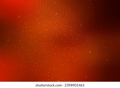 Light Red vector Beautiful colored illustration with blurred circles in nature style. Glitter abstract illustration with blurred drops of rain. Modern template for landing page.