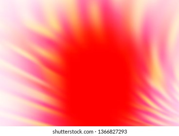 Light Red vector blur pattern. Colorful illustration in abstract style with gradient. Brand new design for your business.