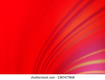 Light Red vector blur pattern. Glitter abstract illustration with an elegant design. The background for your creative designs.