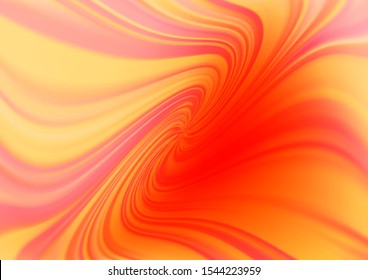Light Red vector blur pattern. Colorful illustration in abstract style with swirled gradient. A new texture for your design.