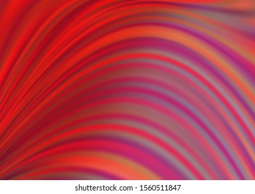 Light Red vector blur pattern. A completely new color illustration in a bokeh style. The best blurred design for your business.