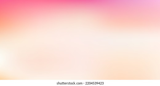 Light red vector blurred backdrop. Colorful gradient abstract illustration in blur style. Your design for applications.