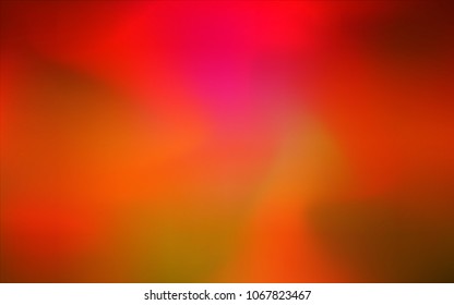 Light Red vector blurred background. A vague abstract illustration with gradient. Brand-new style for your business design.