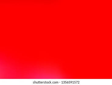 Light Red vector blurred background. Creative illustration in halftone style with gradient. The template can be used for your brand book.