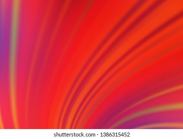 Light Red vector blurred background. A completely new color illustration in a bokeh style. The background for your creative designs.
