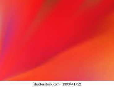 Light Red vector blurred background. Creative illustration in halftone style with gradient. Brand new design for your business.