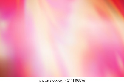 Light Red vector blurred background. Shining colored illustration in smart style. Blurred design for your web site.