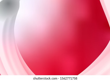 Light Red vector blurred background. Glitter abstract illustration with gradient design. Elegant background for a brand book.