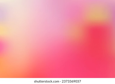 Light Red vector blurred background. Colorful illustration in blurry style with gradient. Brand new style for your business design.