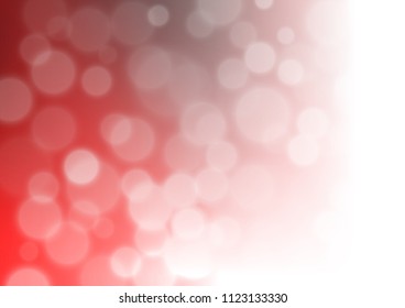 Light Red vector blurred bright background. A completely new color illustration in a bokeh style. Brand new design for your business.