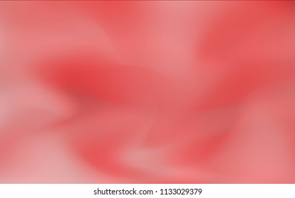 Light Red vector blurred bright pattern. Creative illustration in halftone style with gradient. The textured pattern can be used for background.