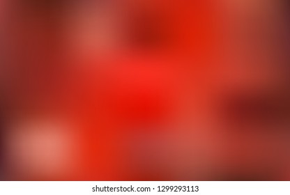 Light Red vector blurred bright texture. Colorful illustration in abstract style with gradient. New design for your business.