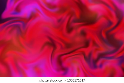 Light Red vector blurred bright texture. Glitter abstract illustration with gradient design. New way of your design.