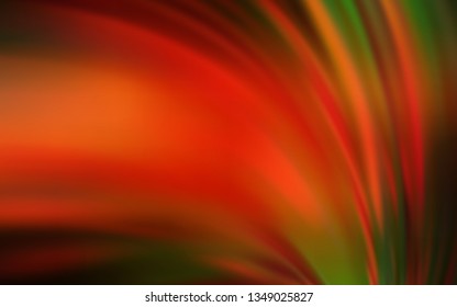 Light Red vector blurred bright pattern. Creative illustration in halftone style with gradient. Smart design for your work.