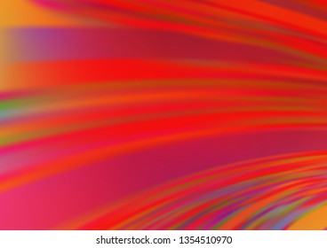Light Red vector blurred bright background. An elegant bright illustration with gradient. The template for backgrounds of cell phones.