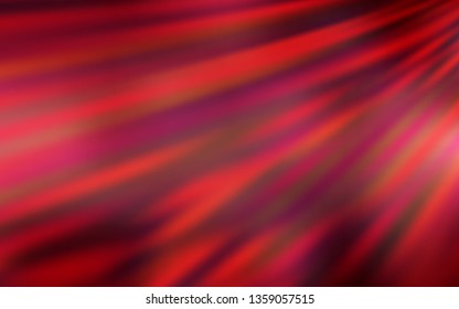 Light Red vector blurred bright pattern. A completely new colored illustration in blur style. Blurred design for your web site.