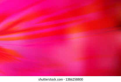 Light Red vector blurred bright pattern. An elegant bright illustration with gradient. Background for designs.