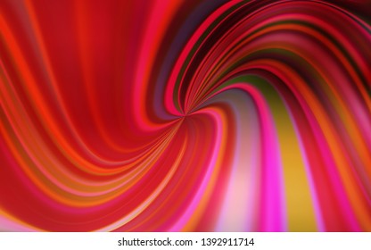 Light Red vector blurred bright template. Modern abstract illustration with gradient. Background for a cell phone.