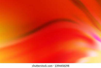 Light Red vector blurred bright texture. Creative illustration in halftone style with gradient. The best blurred design for your business.