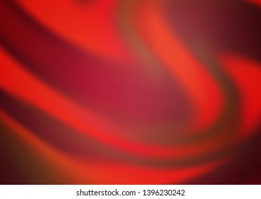 Light Red vector blurred bright background. Colorful abstract illustration with gradient. Brand new design for your business.