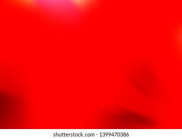Light Red vector blurred bright pattern. An elegant bright illustration with gradient. The blurred design can be used for your web site.