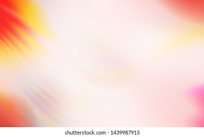 Light Red vector blurred bright template. Colorful abstract illustration with gradient. New design for your business.