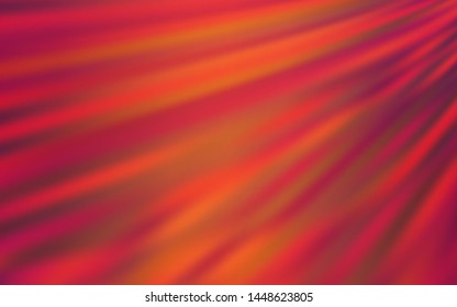 Light Red vector blurred bright texture. Colorful abstract illustration with gradient. Smart design for your work.