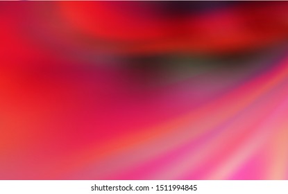 Light Red vector blurred bright template. A completely new colored illustration in blur style. Elegant background for a brand book.