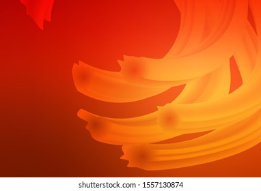 Light Red vector blurred bright template. Colorful abstract illustration with gradient. Background for a cell phone.