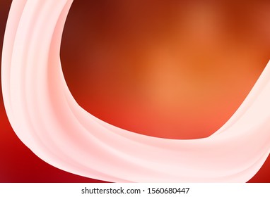 Light Red vector blurred bright template. New colored illustration in blur style with gradient. New style design for your brand book.