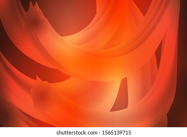 Light Red vector blurred bright template. Colorful abstract illustration with gradient. Background for designs.