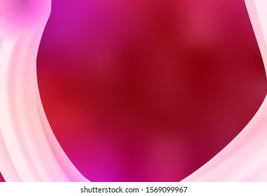 Light Red vector blurred bright template. New colored illustration in blur style with gradient. New style for your business design.