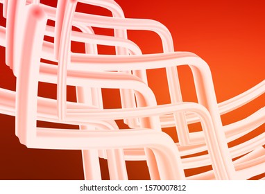 Light Red vector blurred bright texture. Shining colorful illustration in smart style. Background for a cell phone.