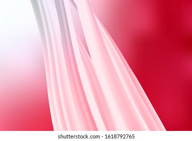 Light Red vector blurred bright template. An elegant bright illustration with gradient. Blurred design for your web site.