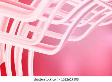 Light Red vector blurred bright texture. A completely new colored illustration in blur style. Elegant background for a brand book.
