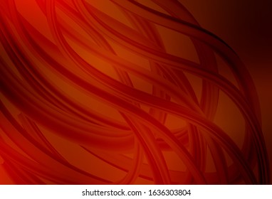 Light Red vector blurred bright template. New colored illustration in blur style with gradient. Background for a cell phone.