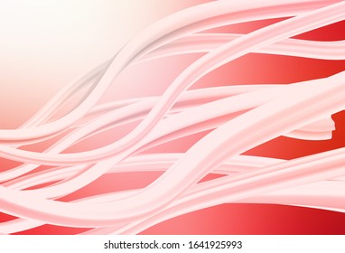Light Red vector blurred bright pattern. Shining colorful illustration in smart style. The best blurred design for your business.