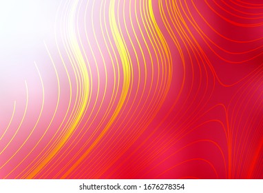 Light Red vector blurred bright pattern. Shining colorful illustration in smart style. New style design for your brand book.