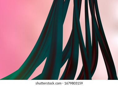 Light Red vector blurred bright texture. Colorful abstract illustration with gradient. Elegant background for a brand book.