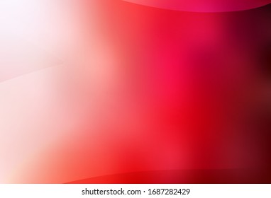Light Red vector blurred bright pattern. New colored illustration in blur style with gradient. The best blurred design for your business.