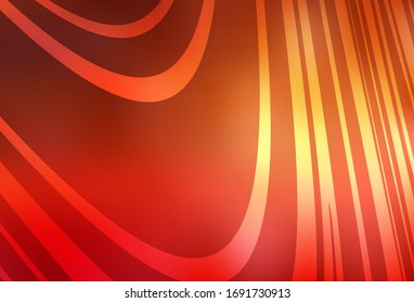 Light Red vector blurred bright pattern. Colorful illustration in abstract style with gradient. The best blurred design for your business.