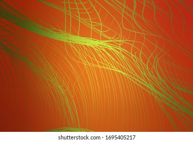Light Red vector blurred bright template. Colorful illustration in abstract style with gradient. Background for designs.